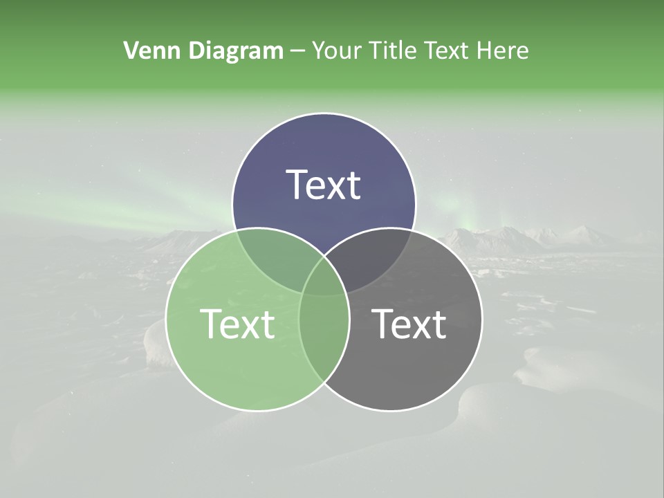 Night Glow PowerPoint Template