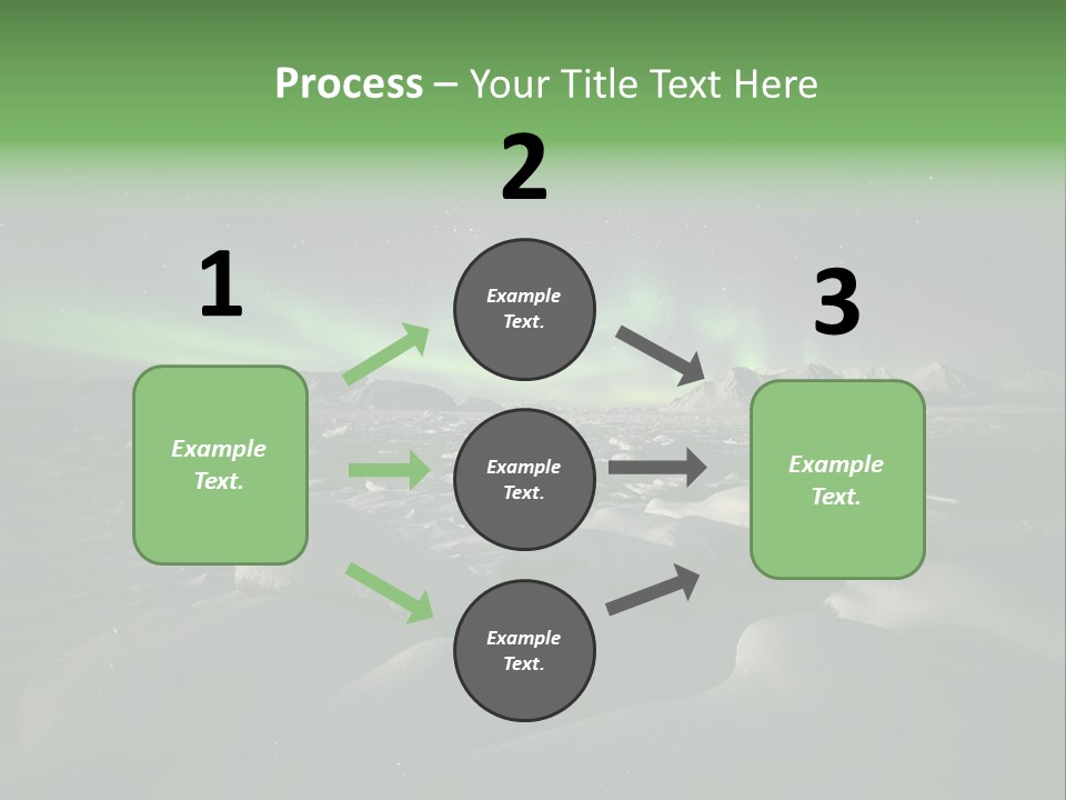 Night Glow PowerPoint Template