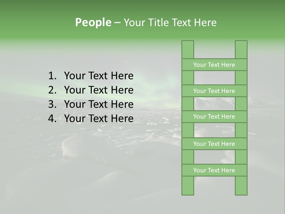 Night Glow PowerPoint Template