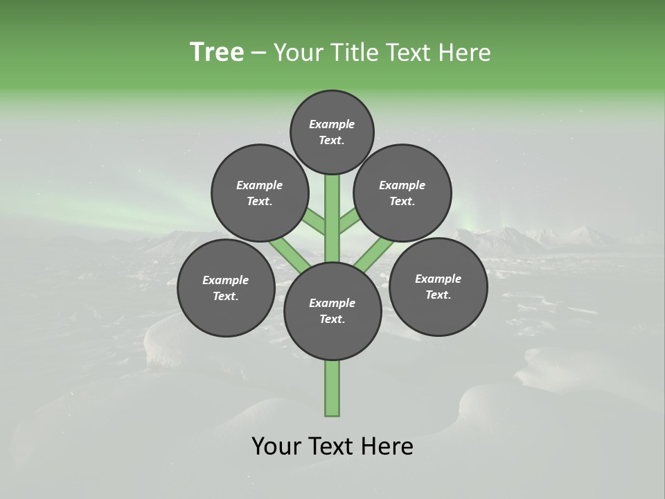 Night Glow PowerPoint Template