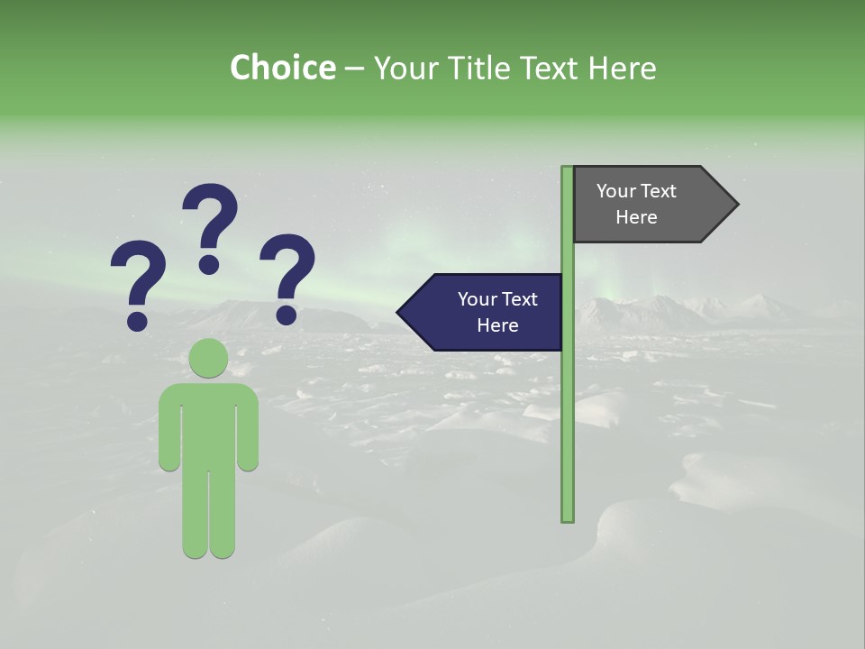 Night Glow PowerPoint Template