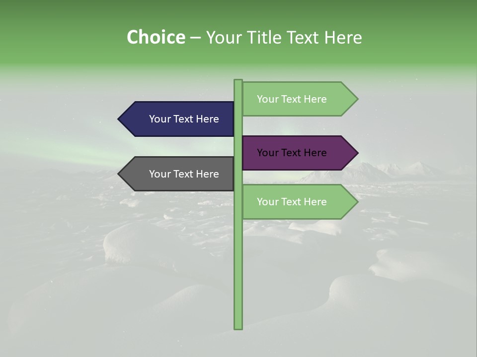 Night Glow PowerPoint Template