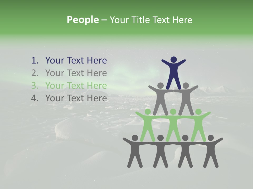 Night Glow PowerPoint Template