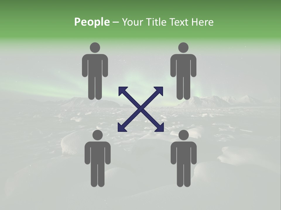 Night Glow PowerPoint Template