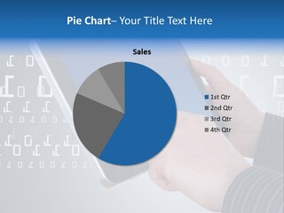 Wireless Terminal Work PowerPoint Template