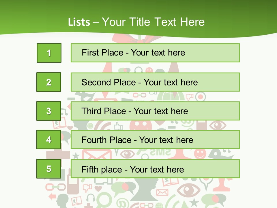 A Christmas Ornament With A Red Bow On Top Of It PowerPoint Template