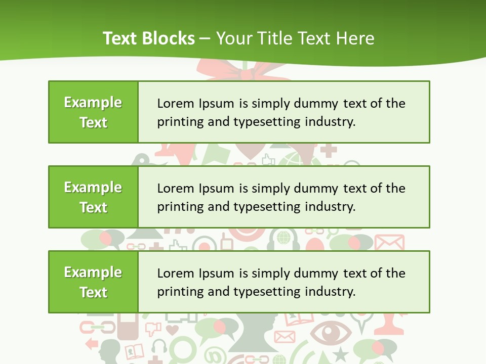 A Christmas Ornament With A Red Bow On Top Of It PowerPoint Template