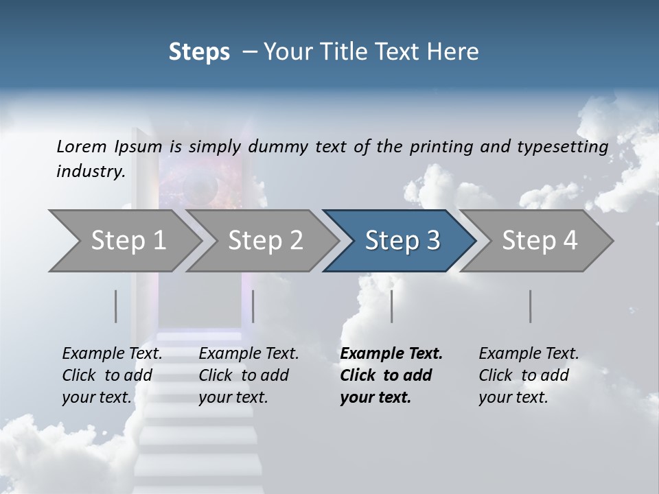 Hope Astral Success PowerPoint Template