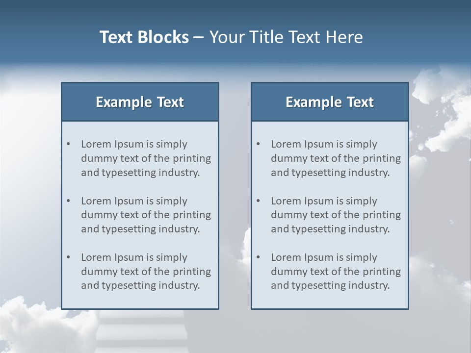 Hope Astral Success PowerPoint Template