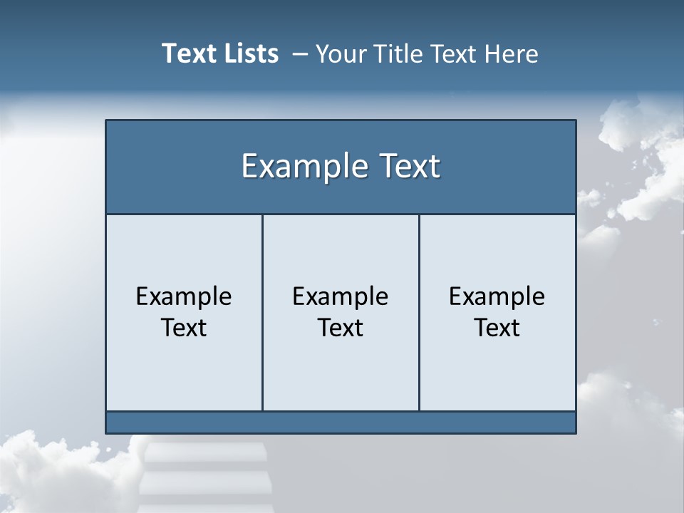 Hope Astral Success PowerPoint Template