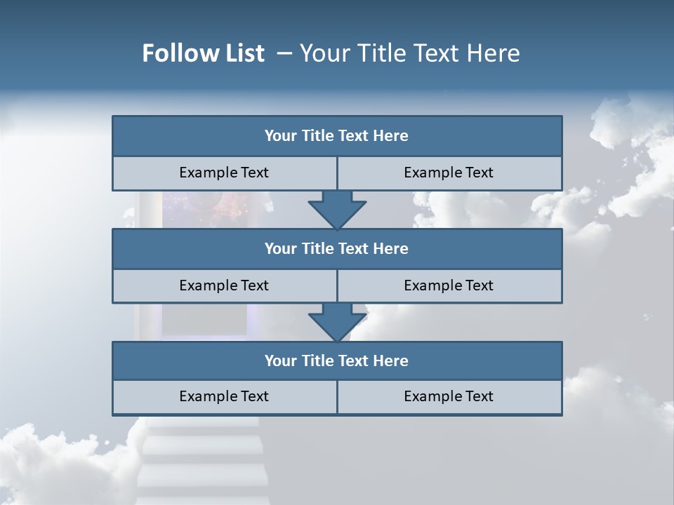 Hope Astral Success PowerPoint Template