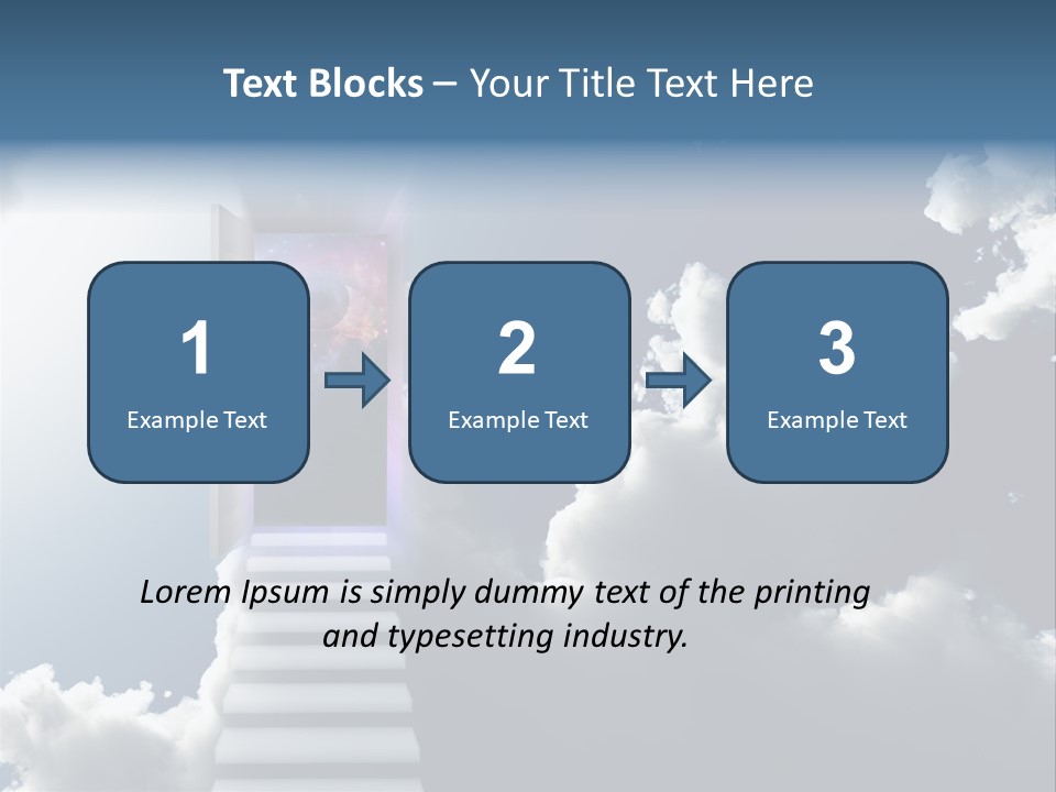 Hope Astral Success PowerPoint Template