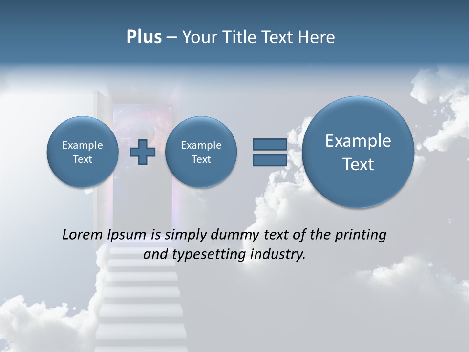 Hope Astral Success PowerPoint Template