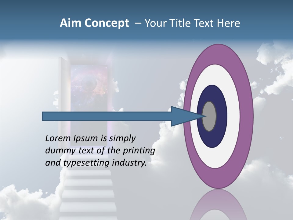 Hope Astral Success PowerPoint Template