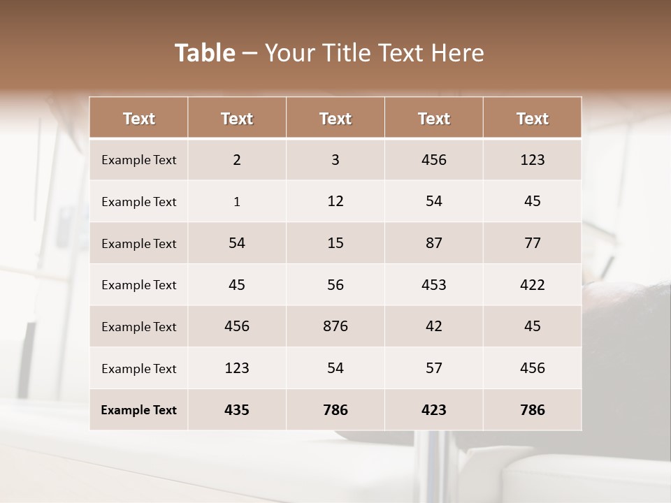 A Woman Doing A Pull Up On A Pull Up Bar PowerPoint Template