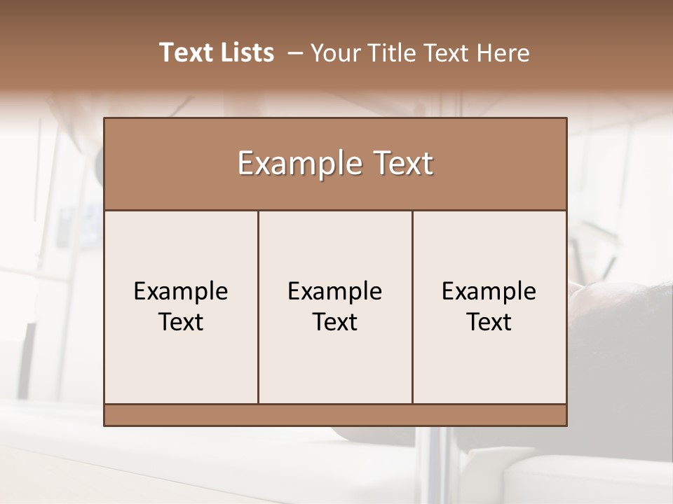 A Woman Doing A Pull Up On A Pull Up Bar PowerPoint Template