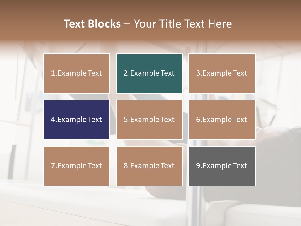 A Woman Doing A Pull Up On A Pull Up Bar PowerPoint Template