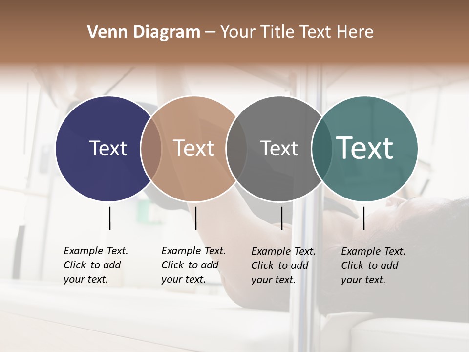 A Woman Doing A Pull Up On A Pull Up Bar PowerPoint Template