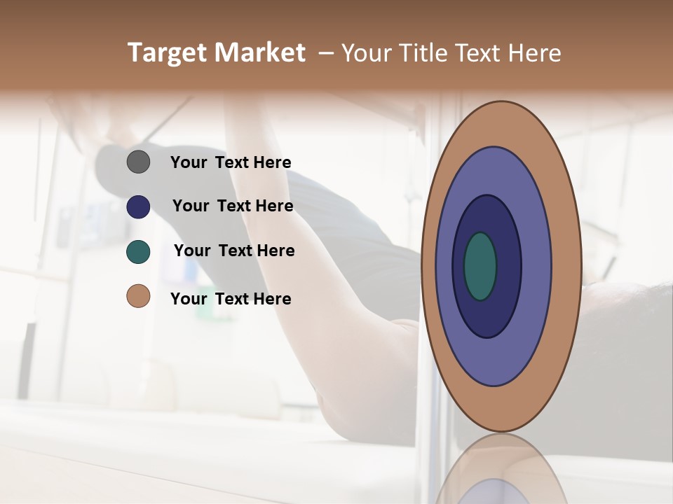 A Woman Doing A Pull Up On A Pull Up Bar PowerPoint Template