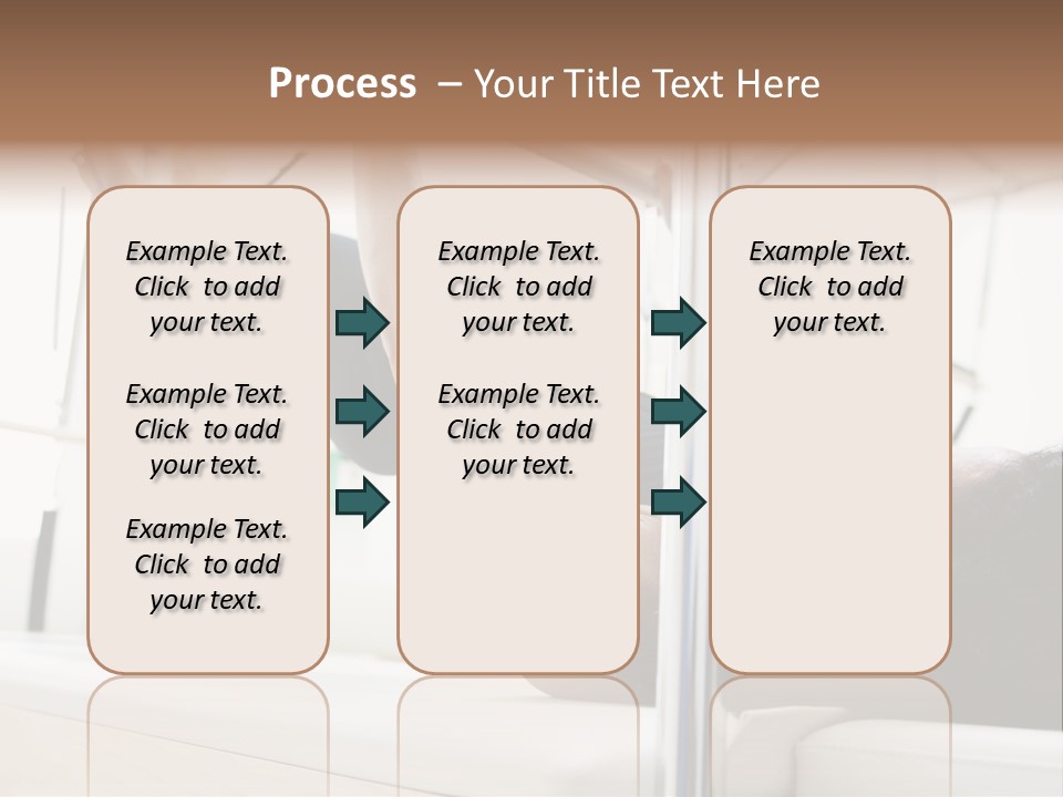 A Woman Doing A Pull Up On A Pull Up Bar PowerPoint Template