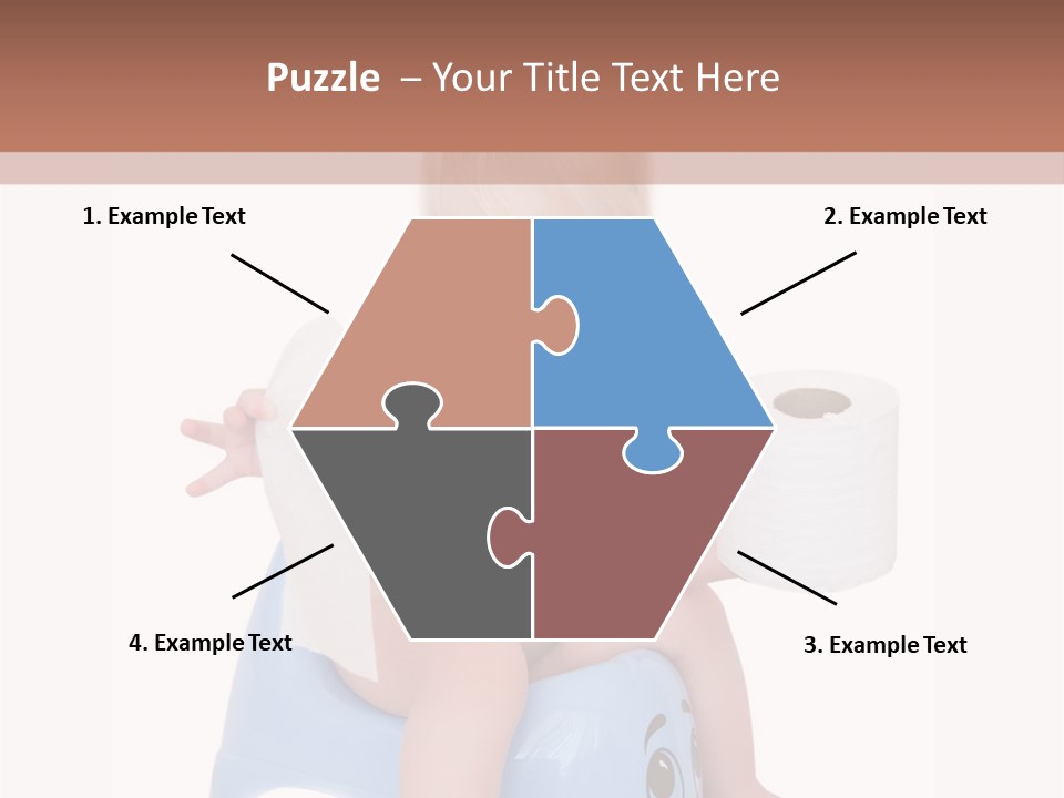 Connect Privacy Button PowerPoint Template