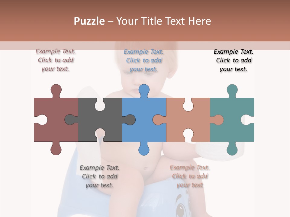 Connect Privacy Button PowerPoint Template