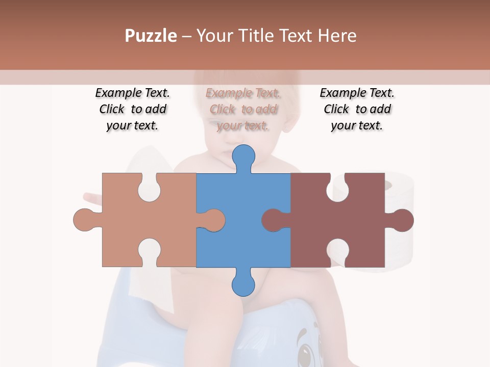 Connect Privacy Button PowerPoint Template