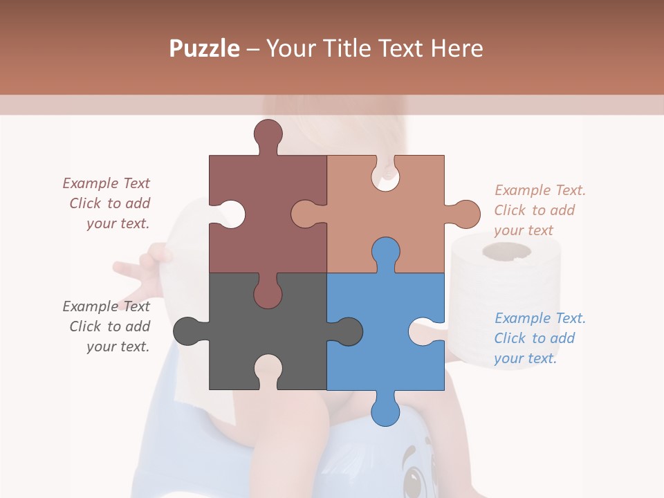 Connect Privacy Button PowerPoint Template