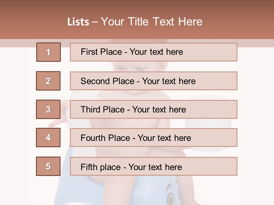 Connect Privacy Button PowerPoint Template