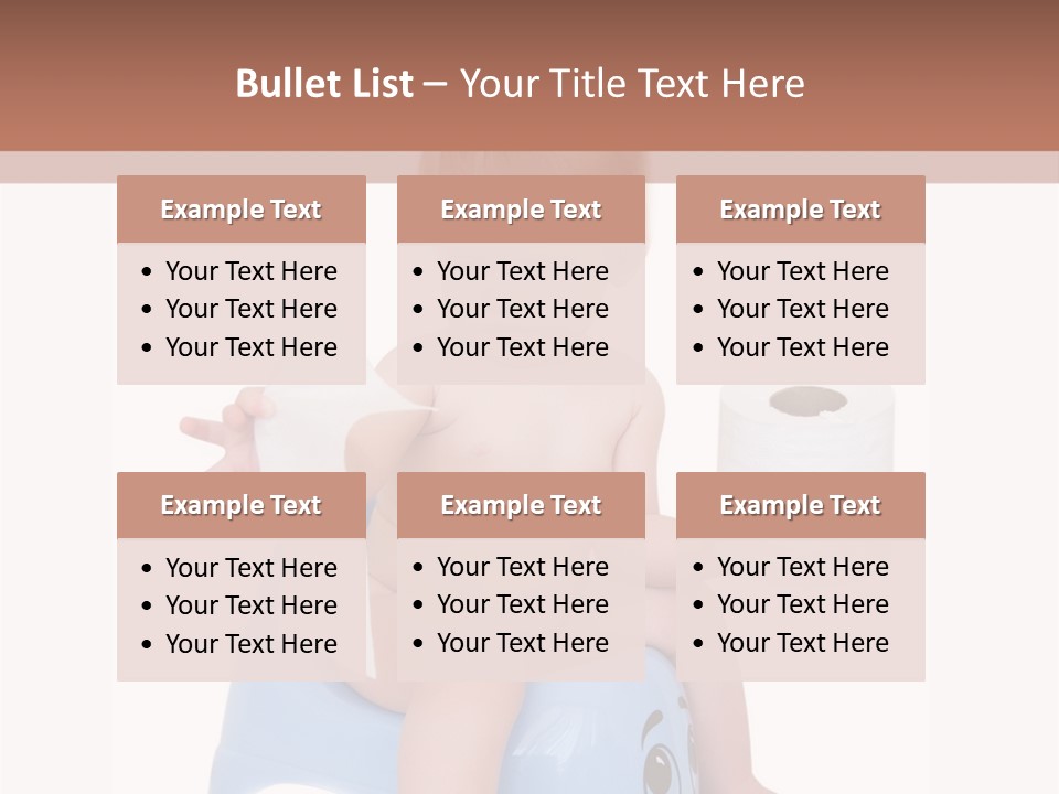 Connect Privacy Button PowerPoint Template