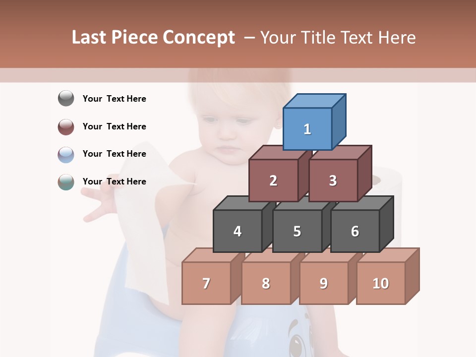 Connect Privacy Button PowerPoint Template