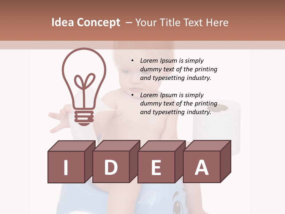 Connect Privacy Button PowerPoint Template