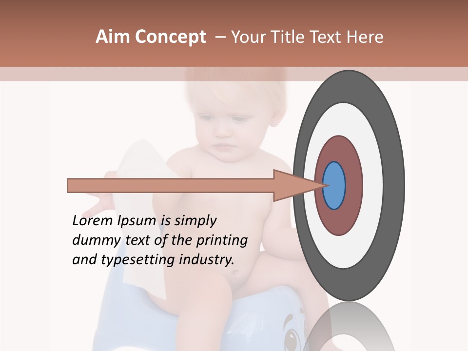 Connect Privacy Button PowerPoint Template