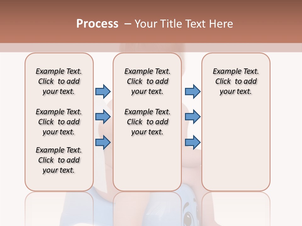 Connect Privacy Button PowerPoint Template