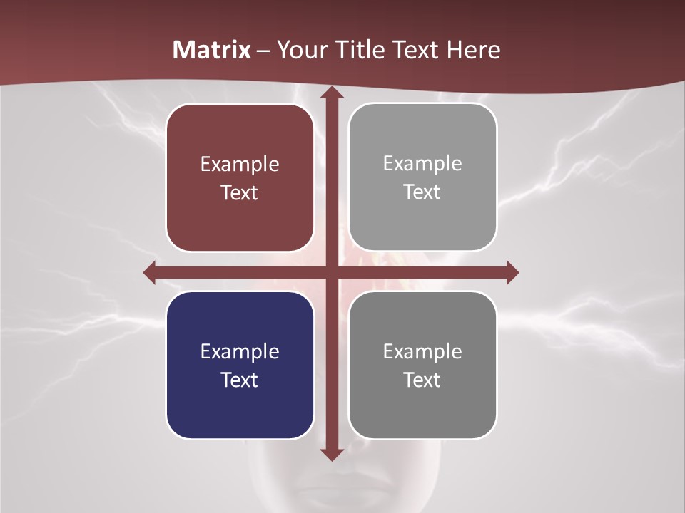 Science Anger Brainwaves PowerPoint Template