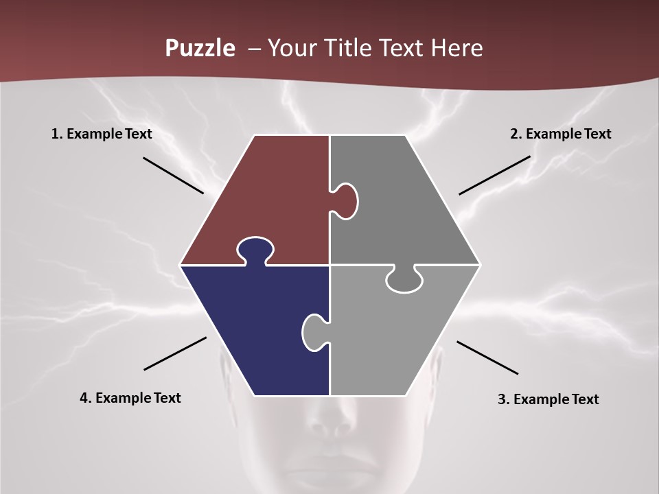 Science Anger Brainwaves PowerPoint Template
