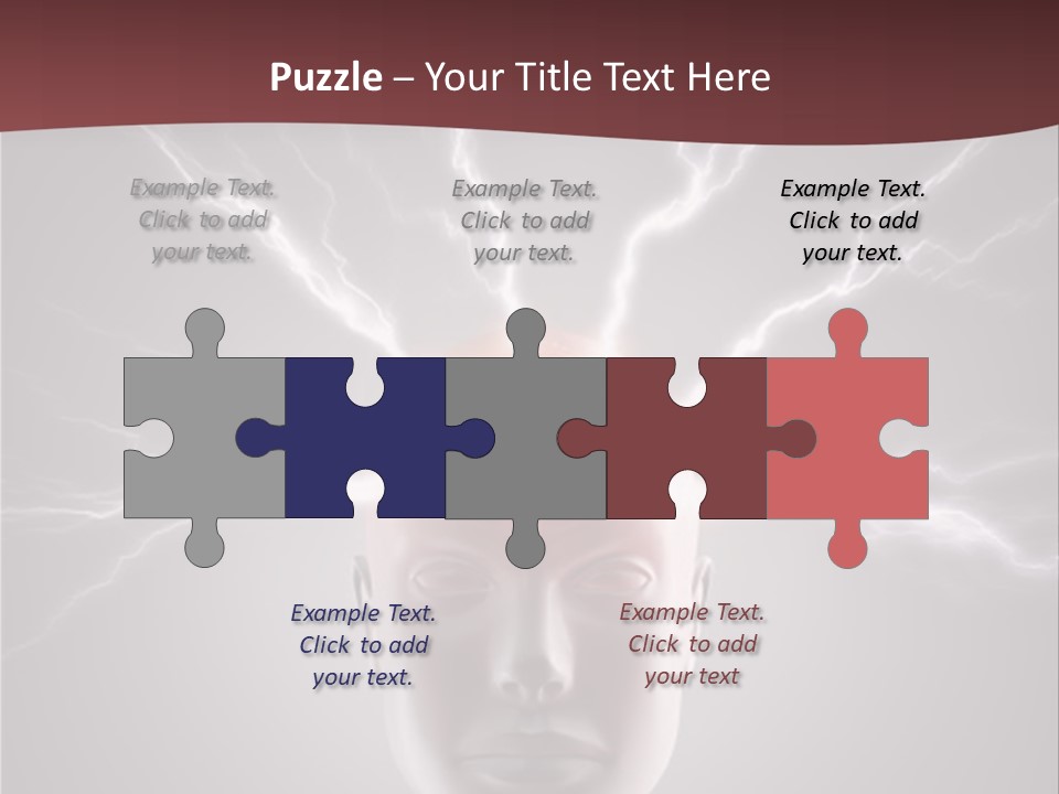 Science Anger Brainwaves PowerPoint Template