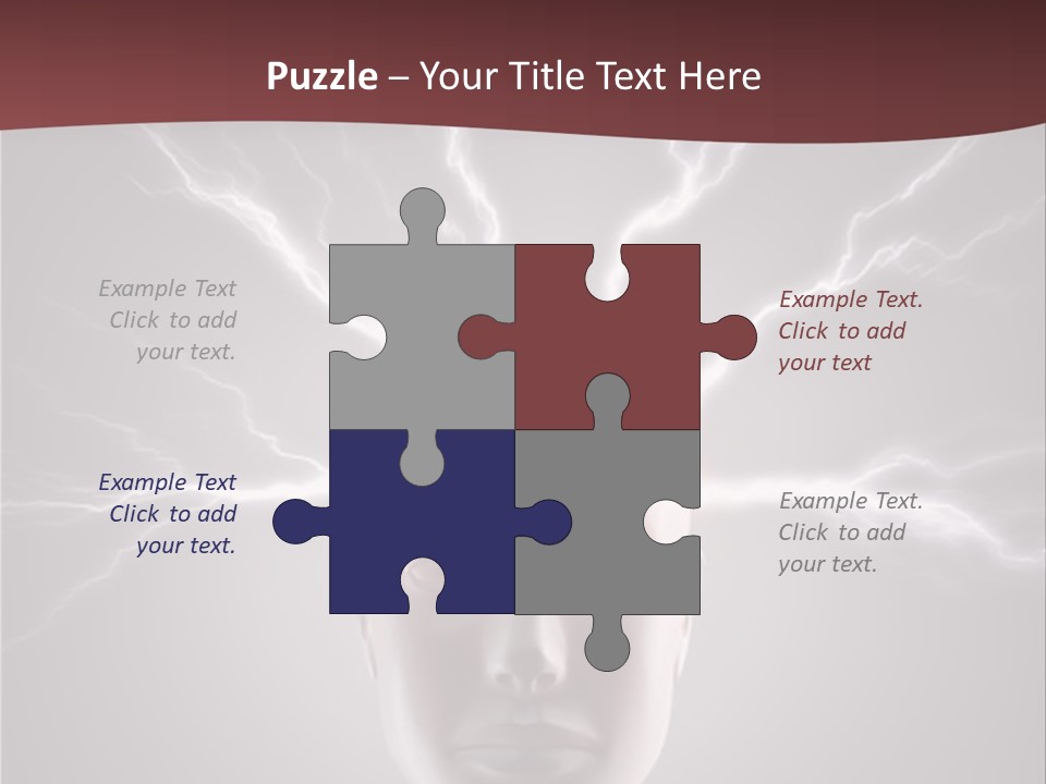 Science Anger Brainwaves PowerPoint Template