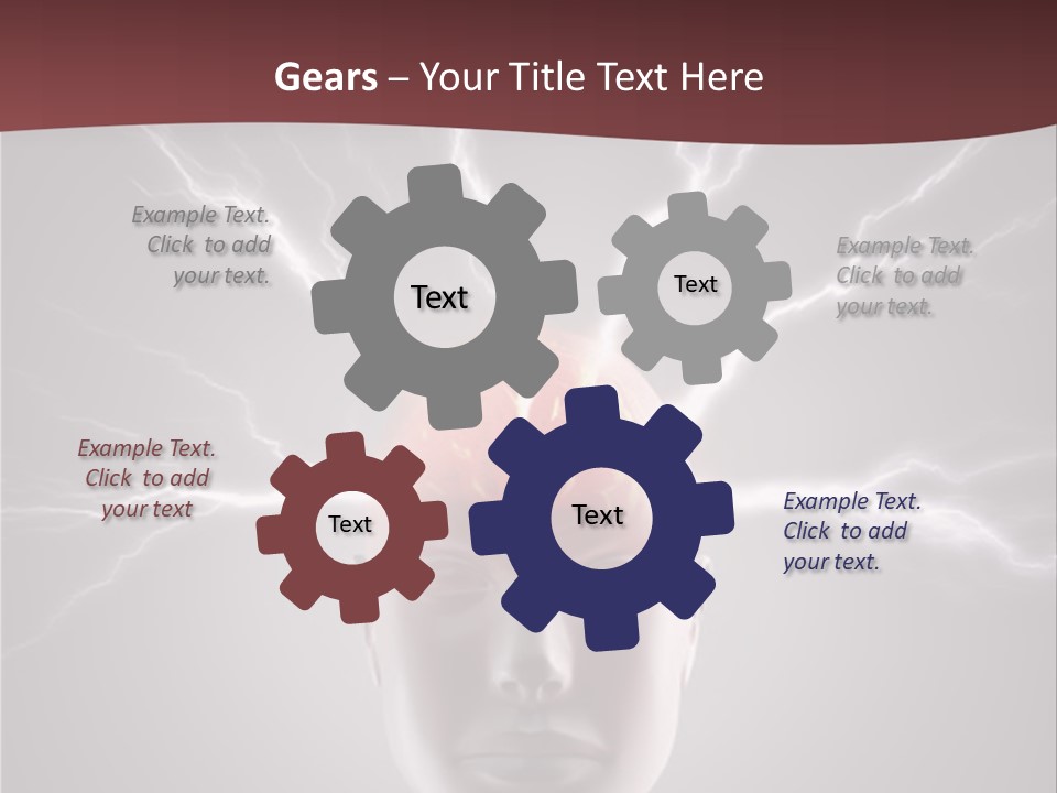 Science Anger Brainwaves PowerPoint Template