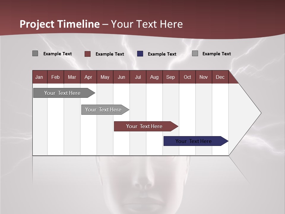 Science Anger Brainwaves PowerPoint Template