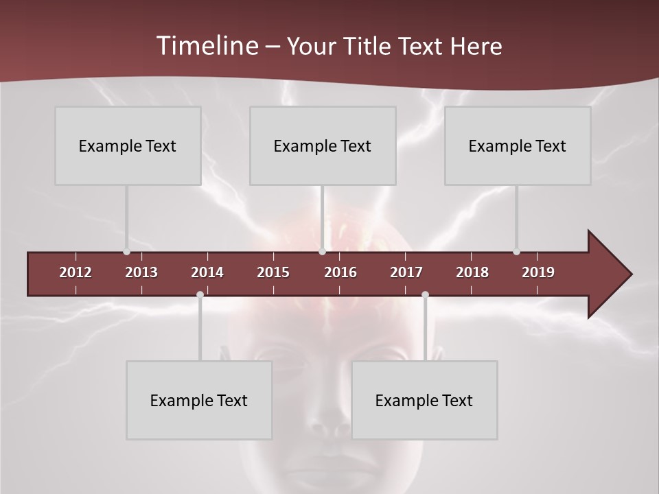 Science Anger Brainwaves PowerPoint Template