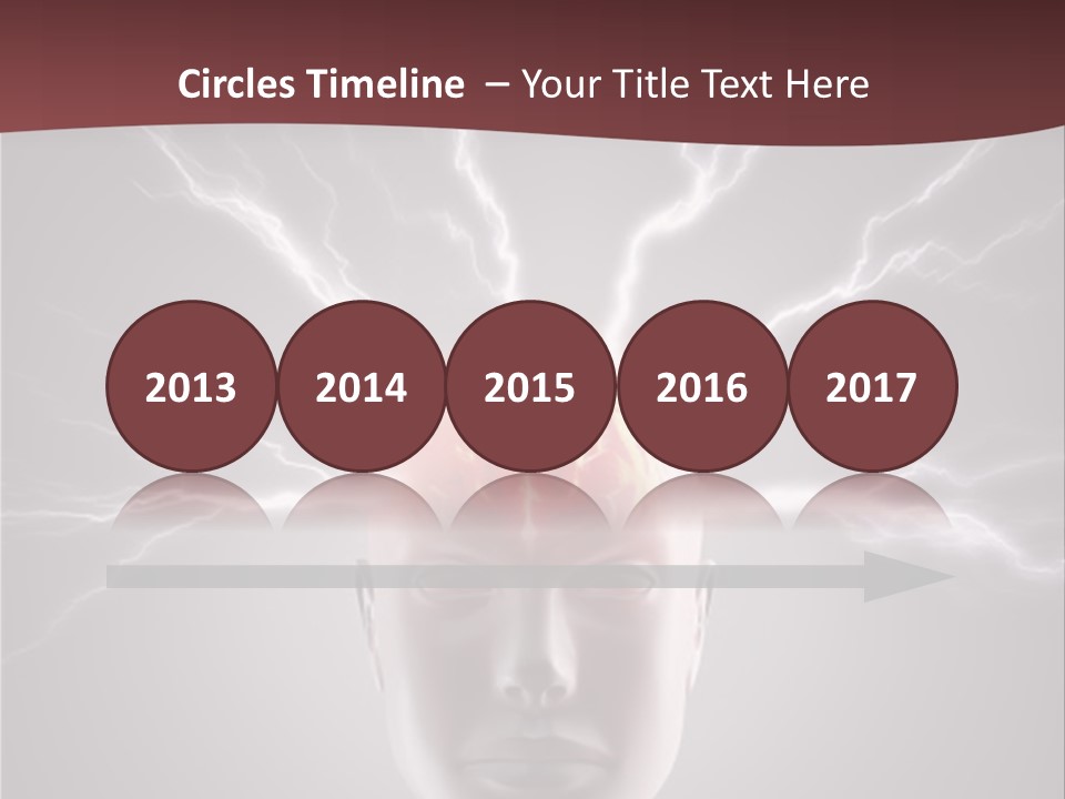 Science Anger Brainwaves PowerPoint Template