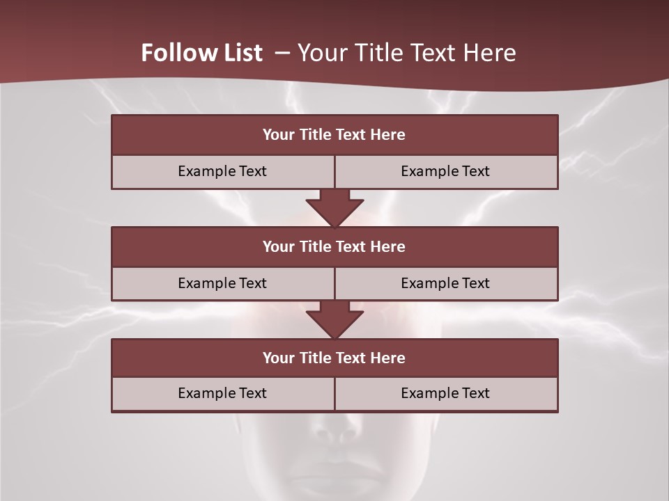 Science Anger Brainwaves PowerPoint Template