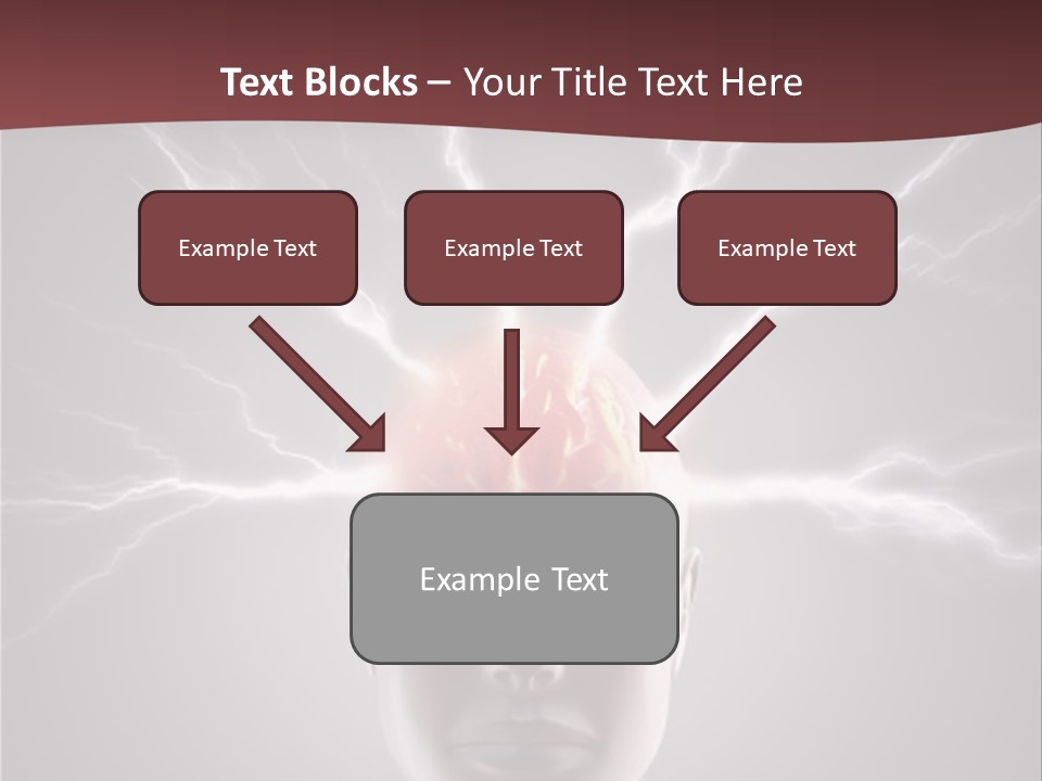 Science Anger Brainwaves PowerPoint Template