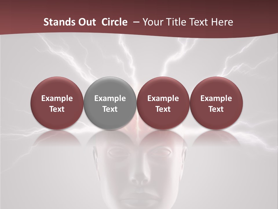 Science Anger Brainwaves PowerPoint Template