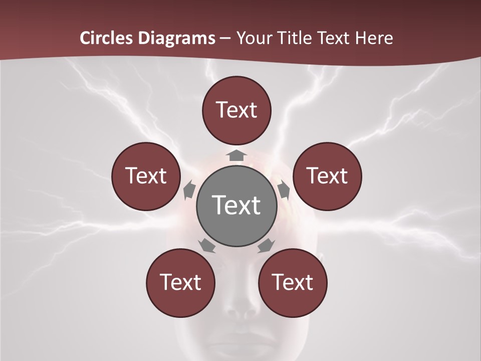Science Anger Brainwaves PowerPoint Template