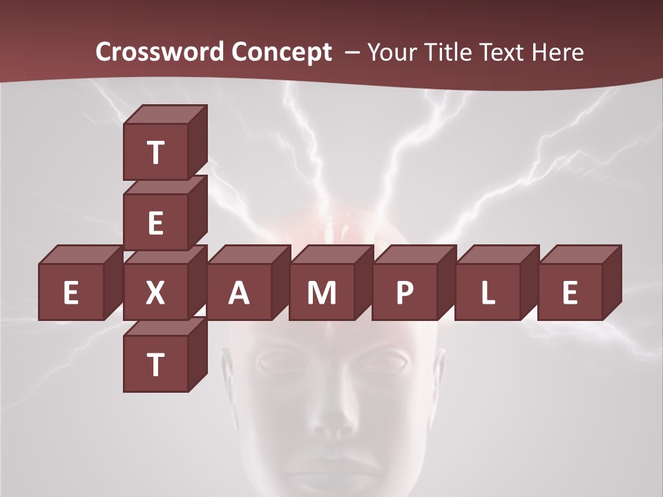 Science Anger Brainwaves PowerPoint Template