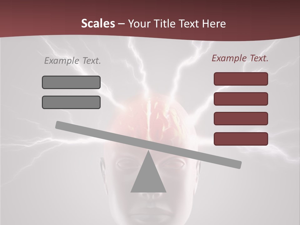 Science Anger Brainwaves PowerPoint Template