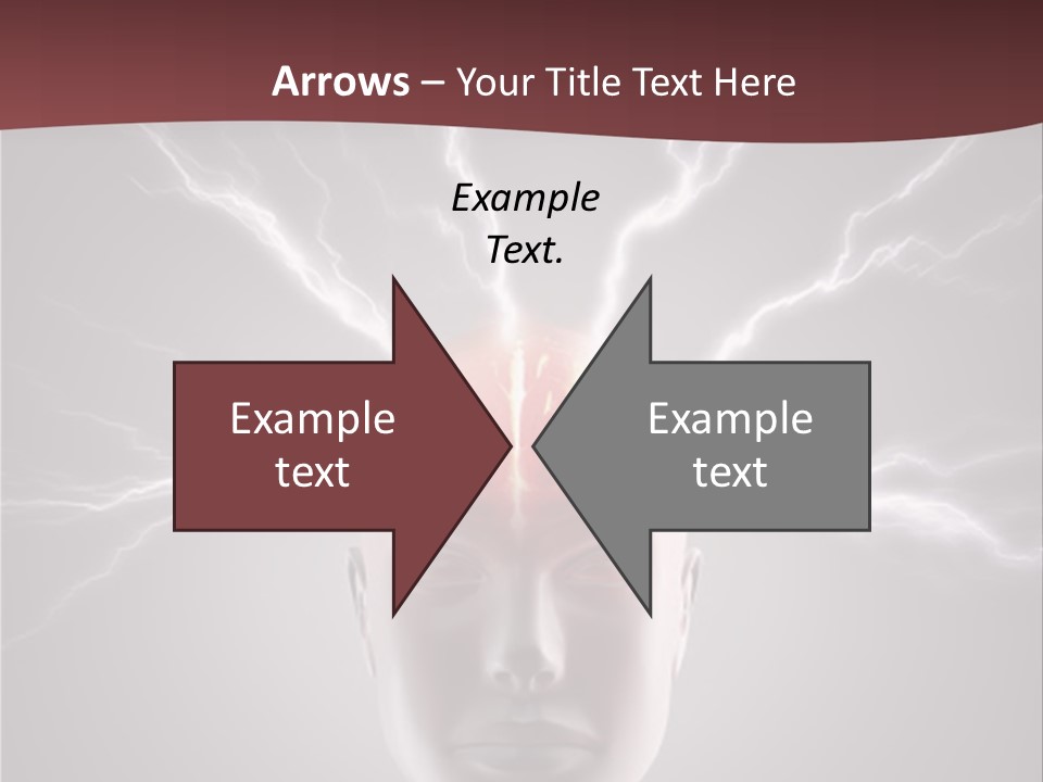 Science Anger Brainwaves PowerPoint Template