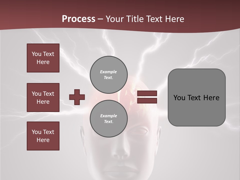 Science Anger Brainwaves PowerPoint Template